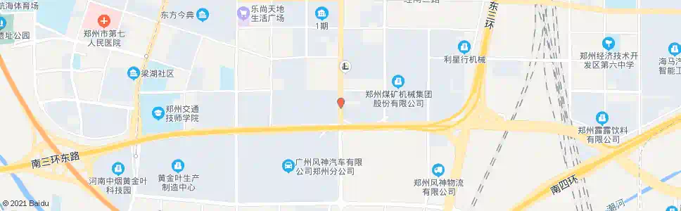 郑州南三环经开第八大街_公交站地图_郑州公交_妙搜公交查询2025