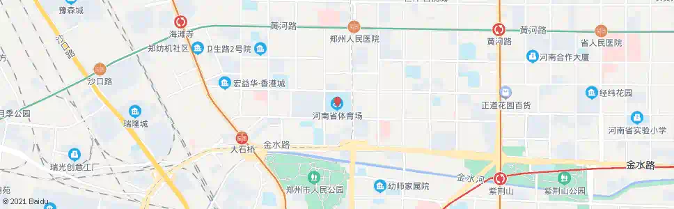 郑州市体育场_公交站地图_郑州公交_妙搜公交查询2025