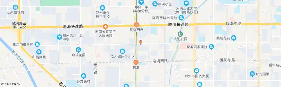 郑州汝河路桐柏路_公交站地图_郑州公交_妙搜公交查询2025