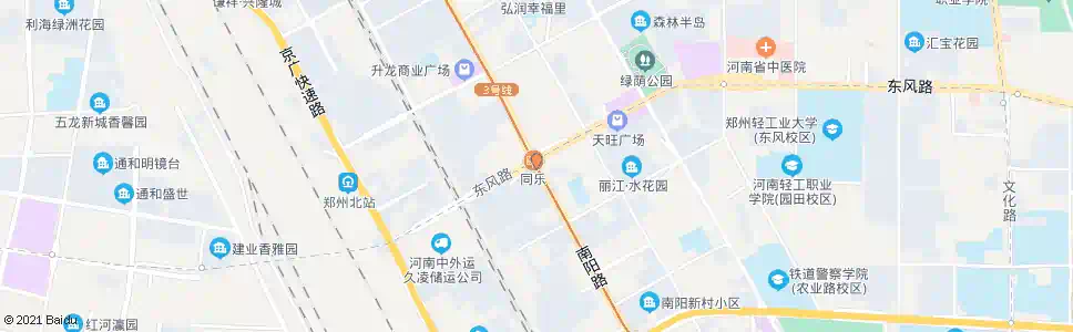 郑州南阳路东风路_公交站地图_郑州公交_妙搜公交查询2025