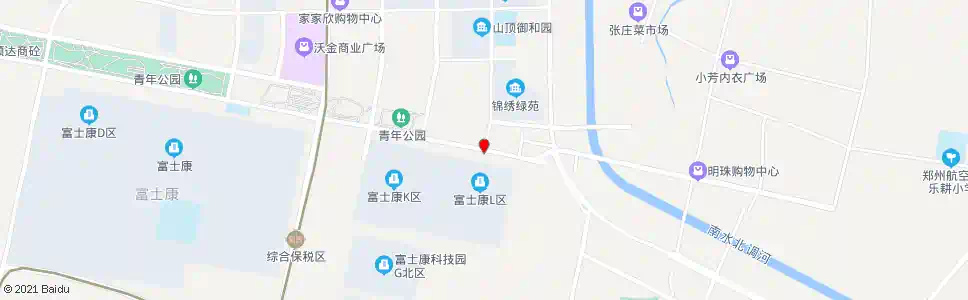 郑州郑港七街郑港九路_公交站地图_郑州公交_妙搜公交查询2025