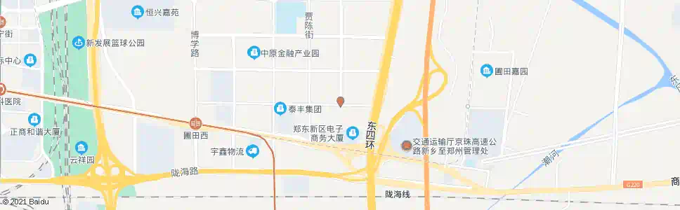 郑州汉风路徐庄街_公交站地图_郑州公交_妙搜公交查询2025
