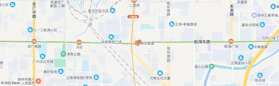 郑州航海路新郑路_公交站地图_郑州公交_妙搜公交查询2025
