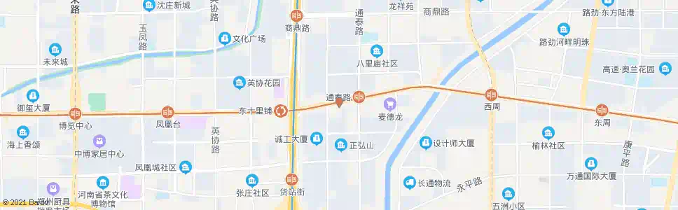 郑州商都路十里铺_公交站地图_郑州公交_妙搜公交查询2025