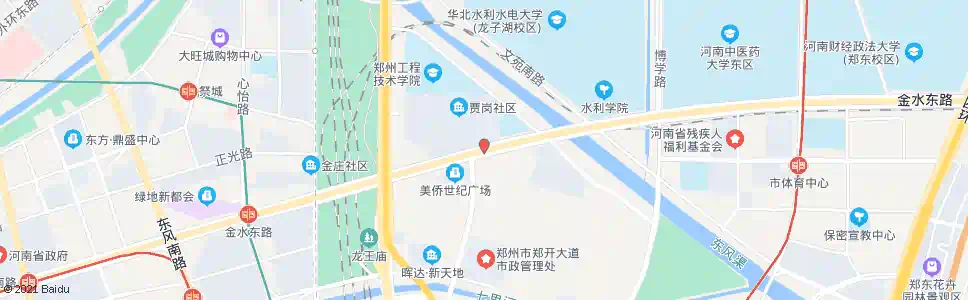 郑州金水东路贾岗_公交站地图_郑州公交_妙搜公交查询2025