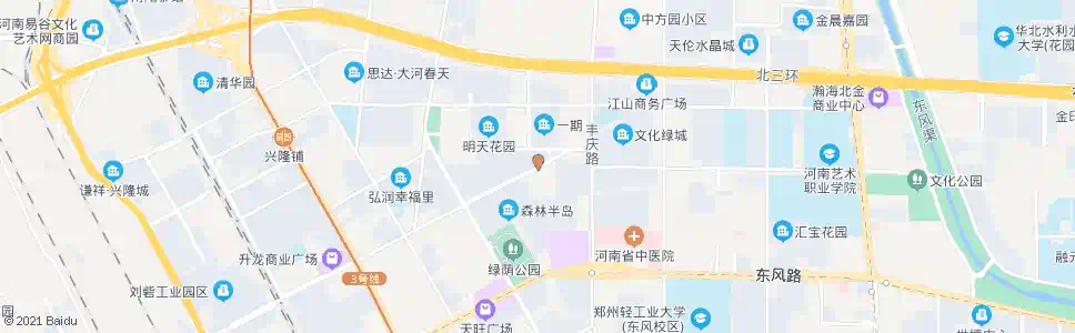郑州宋寨南街明达路_公交站地图_郑州公交_妙搜公交查询2025