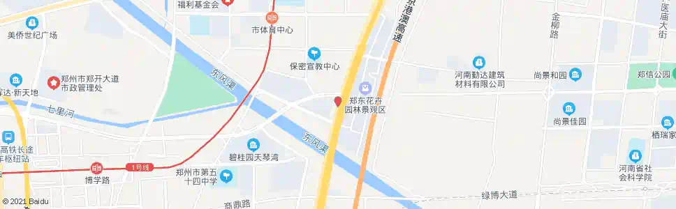 郑州东四环七里河南路_公交站地图_郑州公交_妙搜公交查询2025