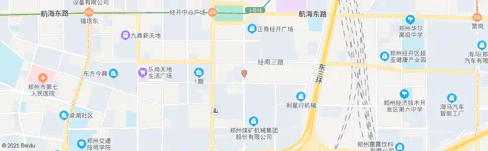 郑州经开第九大街经南四路_公交站地图_郑州公交_妙搜公交查询2025