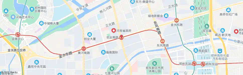 郑州农业南路站_公交站地图_郑州公交_妙搜公交查询2025