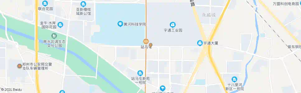 郑州宇通路紫荆山南路_公交站地图_郑州公交_妙搜公交查询2025