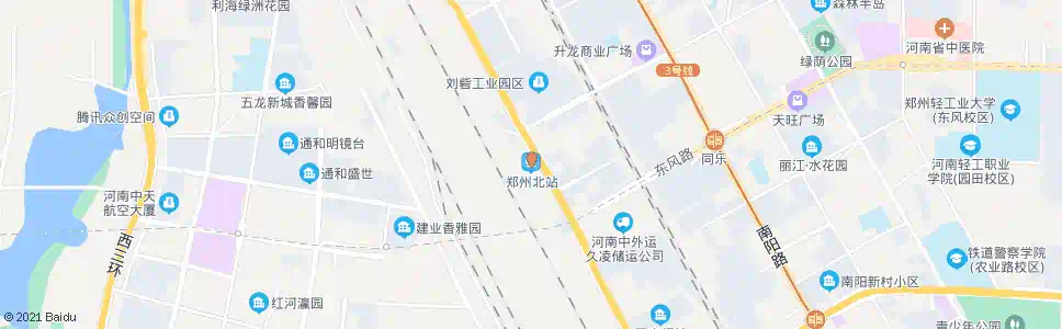 郑州北禄庄_公交站地图_郑州公交_妙搜公交查询2025