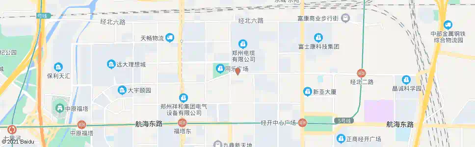 郑州经北二路南岗_公交站地图_郑州公交_妙搜公交查询2026