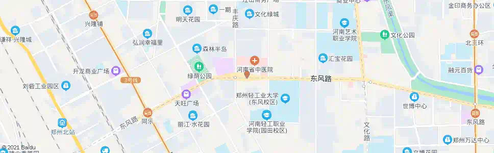 郑州东风路丰庆路_公交站地图_郑州公交_妙搜公交查询2025