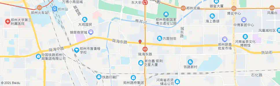郑州紫荆山路陇海路_公交站地图_郑州公交_妙搜公交查询2025