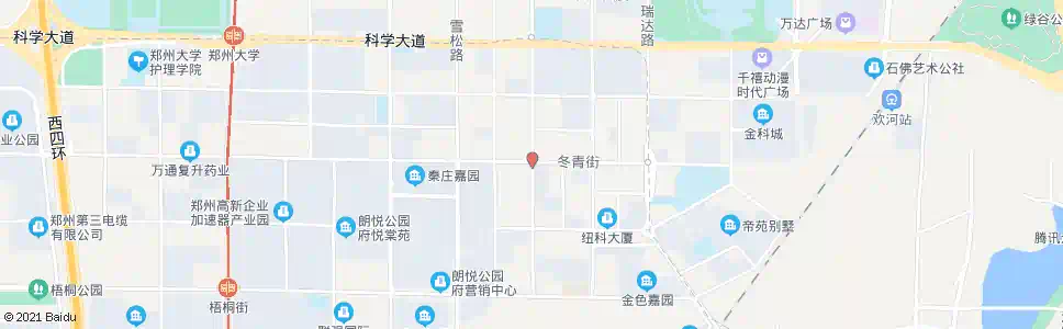 郑州冬青街银屏路_公交站地图_郑州公交_妙搜公交查询2025