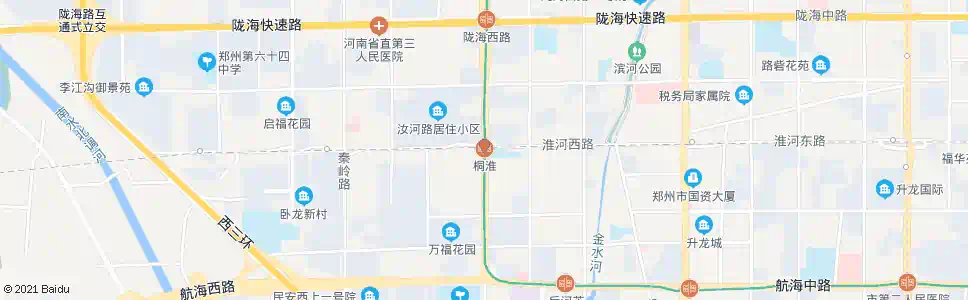 郑州淮河路桐柏路_公交站地图_郑州公交_妙搜公交查询2025