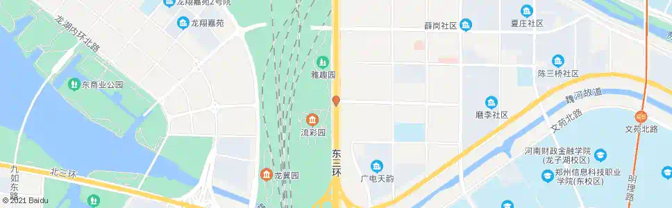 郑州薛夏南街姚夏路(陈三桥)_公交站地图_郑州公交_妙搜公交查询2025