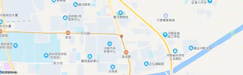 郑州花园路开元路_公交站地图_郑州公交_妙搜公交查询2025