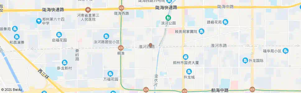 郑州工人路淮河路_公交站地图_郑州公交_妙搜公交查询2025