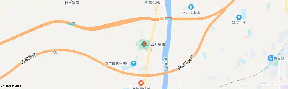 郑州康百万庄园_公交站地图_郑州公交_妙搜公交查询2025