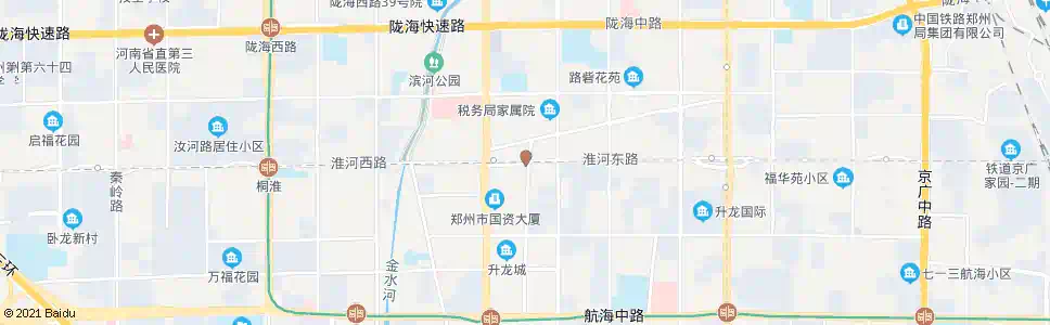 郑州嵩山路淮河路站_公交站地图_郑州公交_妙搜公交查询2025