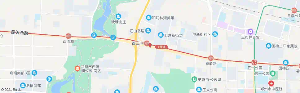 郑州建设路西环路_公交站地图_郑州公交_妙搜公交查询2025