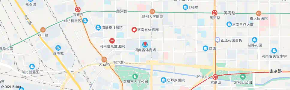 郑州市体育场站_公交站地图_郑州公交_妙搜公交查询2025