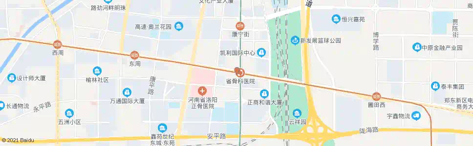 郑州骨科医院_公交站地图_郑州公交_妙搜公交查询2025