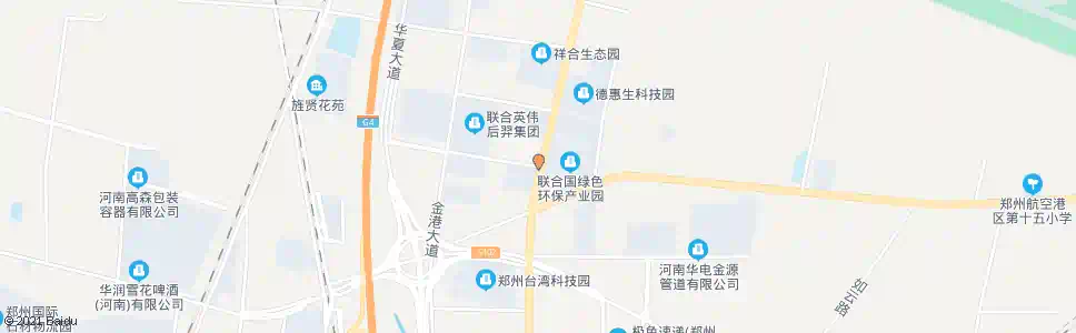 郑州空港五路豫港大道_公交站地图_郑州公交_妙搜公交查询2025