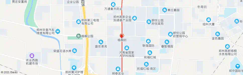 郑州长椿路梧桐街_公交站地图_郑州公交_妙搜公交查询2025