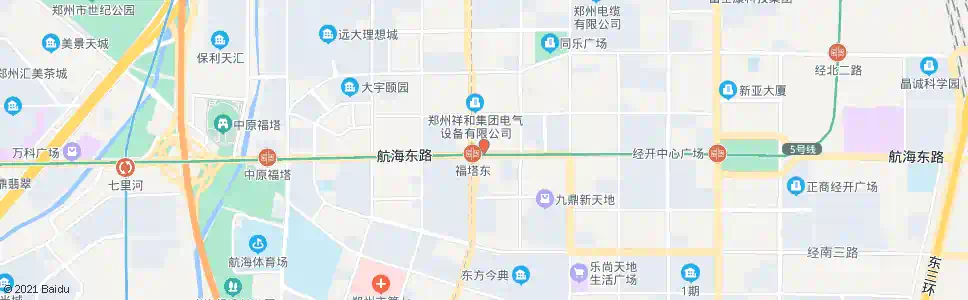 郑州经开第三大街航海路(惠安手外医院)_公交站地图_郑州公交_妙搜公交查询2025