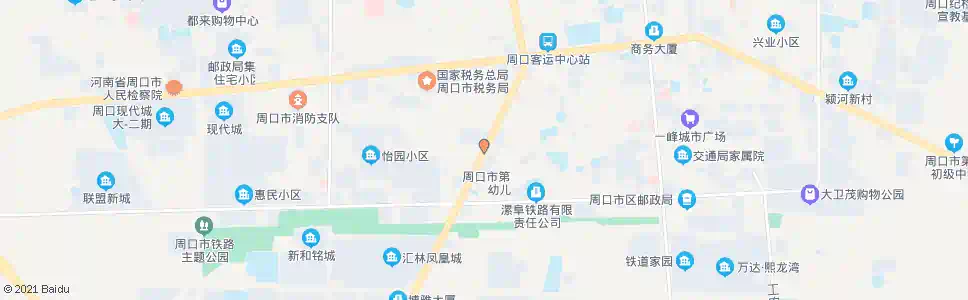 周口农机公司_公交站地图_周口公交_妙搜公交查询2025