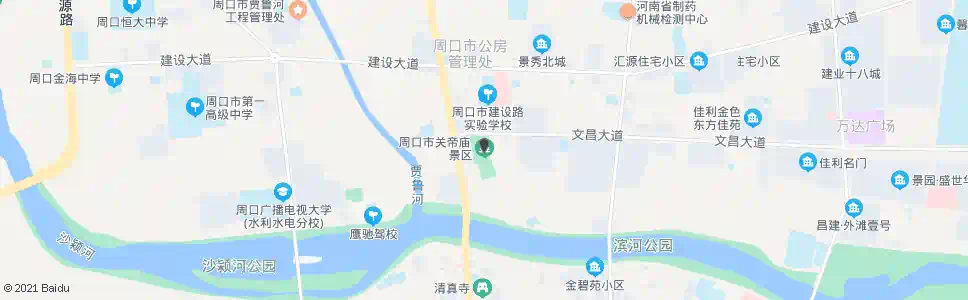 周口关帝庙_公交站地图_周口公交_妙搜公交查询2025