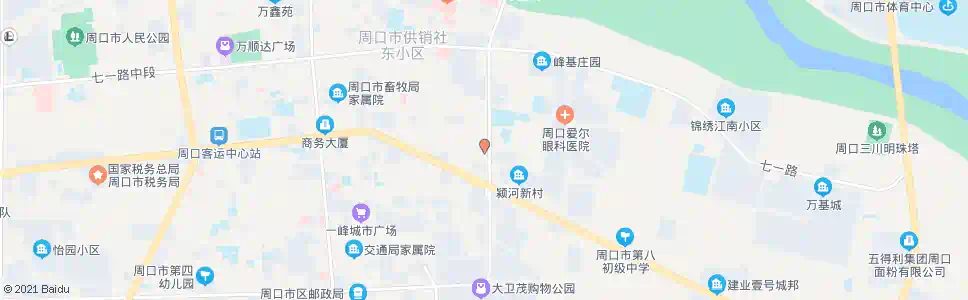 周口大庆路口_公交站地图_周口公交_妙搜公交查询2025