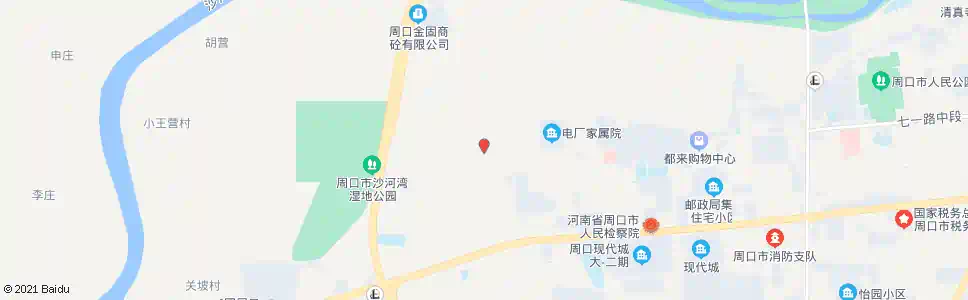 周口电厂北门_公交站地图_周口公交_妙搜公交查询2025