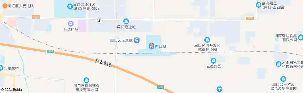 周口世纪龙_公交站地图_周口公交_妙搜公交查询2025