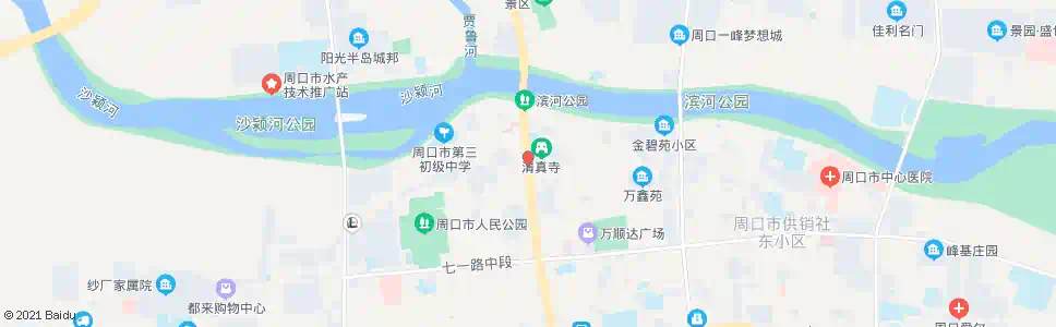 周口百货楼_公交站地图_周口公交_妙搜公交查询2025