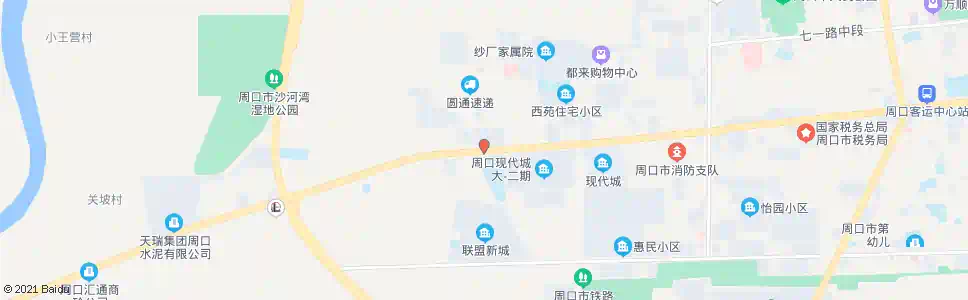周口光明路口_公交站地图_周口公交_妙搜公交查询2025