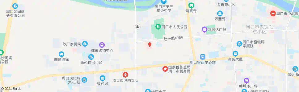 周口中医院_公交站地图_周口公交_妙搜公交查询2025