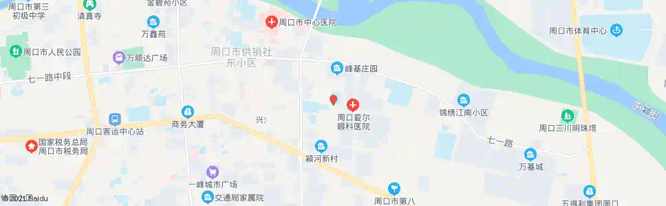 周口育新高中_公交站地图_周口公交_妙搜公交查询2025