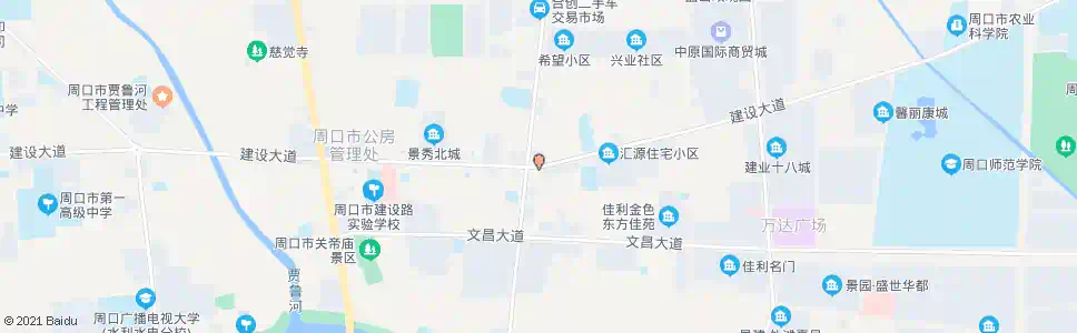 周口北花园_公交站地图_周口公交_妙搜公交查询2025
