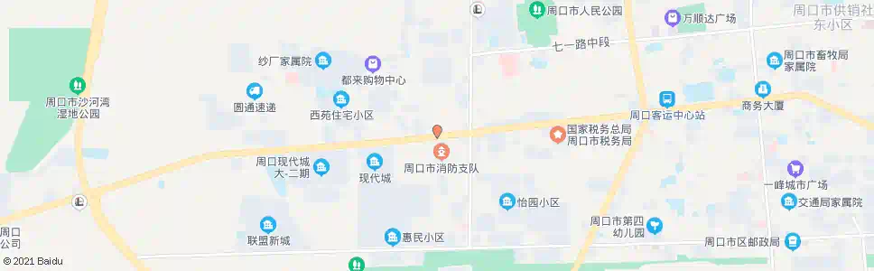周口周漯路口(大闸)_公交站地图_周口公交_妙搜公交查询2025