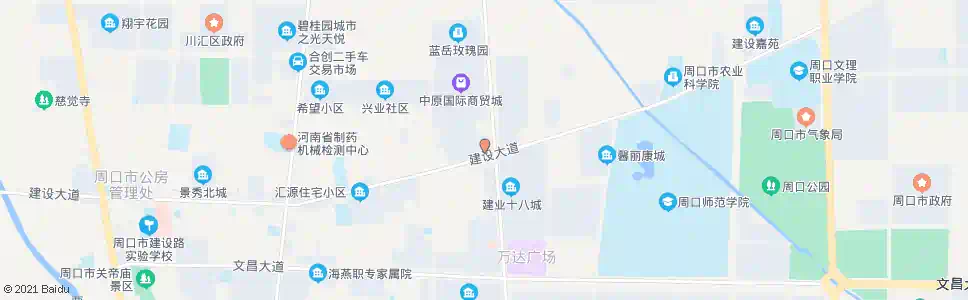 周口中原国际商贸城_公交站地图_周口公交_妙搜公交查询2025