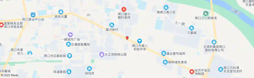 周口光荣路口_公交站地图_周口公交_妙搜公交查询2025
