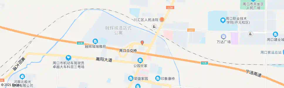 周口收费站_公交站地图_周口公交_妙搜公交查询2025