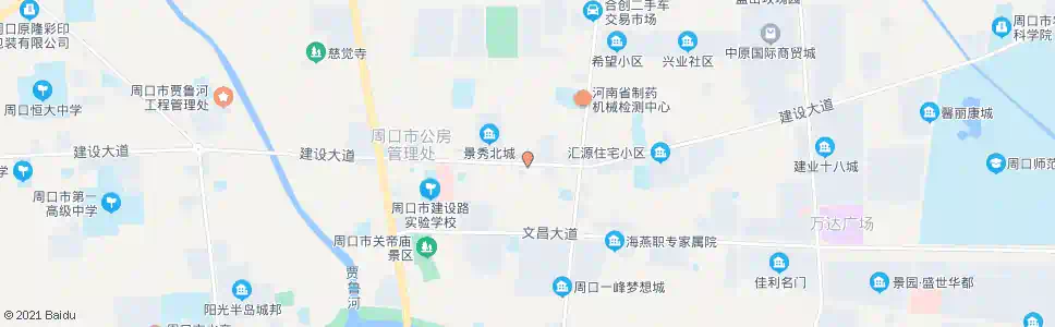 周口新民街_公交站地图_周口公交_妙搜公交查询2025