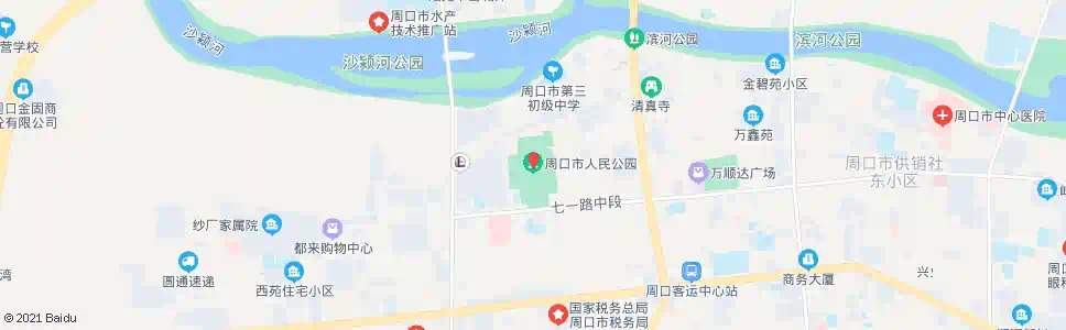 周口人民公园_公交站地图_周口公交_妙搜公交查询2025