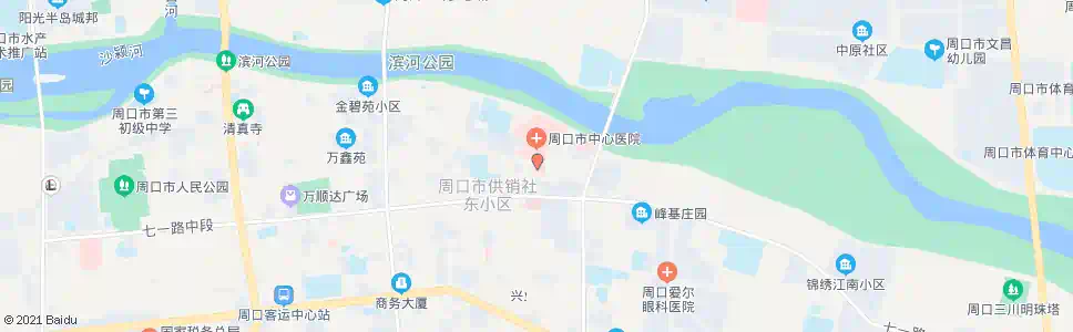 周口防疫站专科医院_公交站地图_周口公交_妙搜公交查询2025