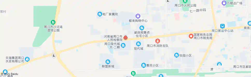 周口市检察院_公交站地图_周口公交_妙搜公交查询2025