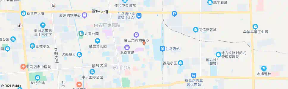 驻马店博爱医院_公交站地图_驻马店公交_妙搜公交查询2025